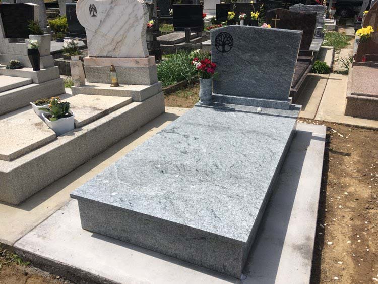 Síremlék – Egyszemélyes síremlék – Gránit